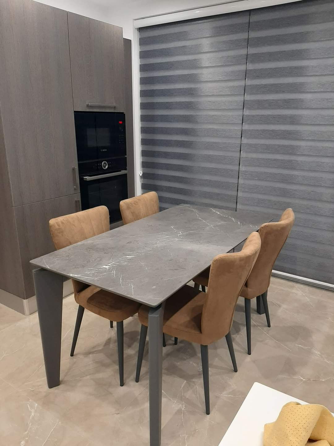 Delphine Cane Velvet Accent Chair